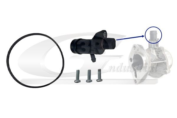 3RG Reparatieset, onderdrukpomp (remsysteem) 74602 3RG 74602 originele Vacuumpomp rembekrachtiger Scenic 2 kosten