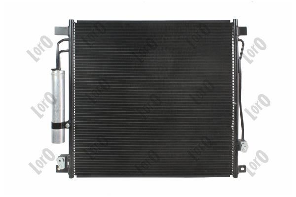 ABAKUS Kondensor, klimatanläggning 033-016-0020 ABAKUS 033-016-0020 AC-kondensor Seat INCA kostand