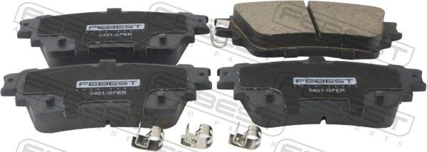 FEBEST Bremseklosser 0401-GFER Bremseklosser FEBEST 9-3 0401-GFER billige