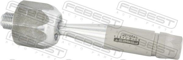 FEBEST Articulação axial, barra de acoplamento 1722-4F 1722-4F Barra axial da direção AUDI R8 FEBEST