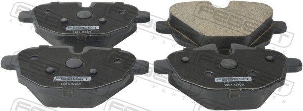 FEBEST Brzdové doštičky/platničky 1901-G30R 1901-G30R Športové brzdové doštičky FEBEST PEUGEOT 3008