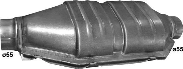 POLMO Silenziatore centrale, universale 00.260 00.260 Scarico sportivo OPEL VECTRA POLMO costo