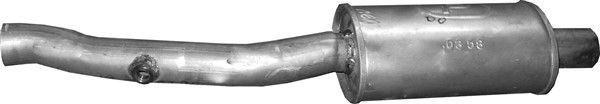 POLMO Mittenljuddämpare 03.58 POLMO 03.58 Mellan ljuddämpare BMW E82 original