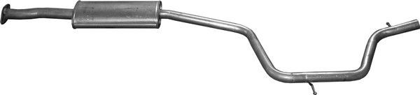 Mittenljuddämpare POLMO 31.014 POLMO 31.014 Mellan ljuddämpare VOLVO V70 2014