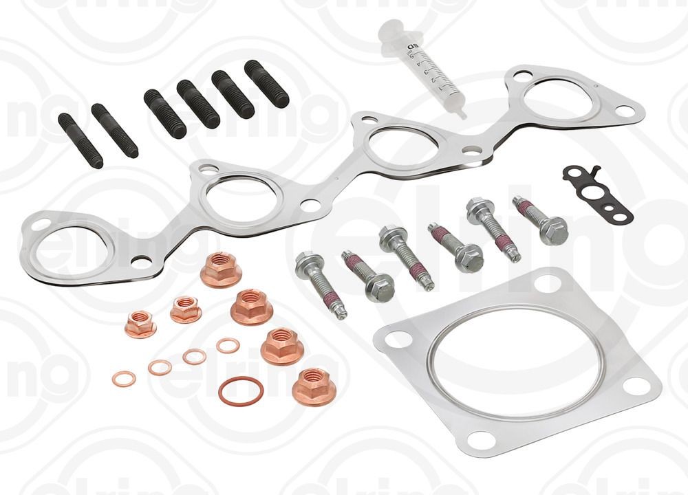 ELRING Kit de montage, compresseur 733.870 Kit de montage turbocompresseur ELRING GALAXY 733.870 pas cher