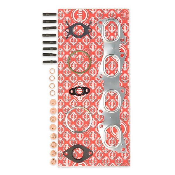 ELRING Monteringssett, lader 740.790 ELRING 740.790 Monteringssett eksosanlegg L300 / Delica II Minibuss (LO3_P/G, L0_2P) pris