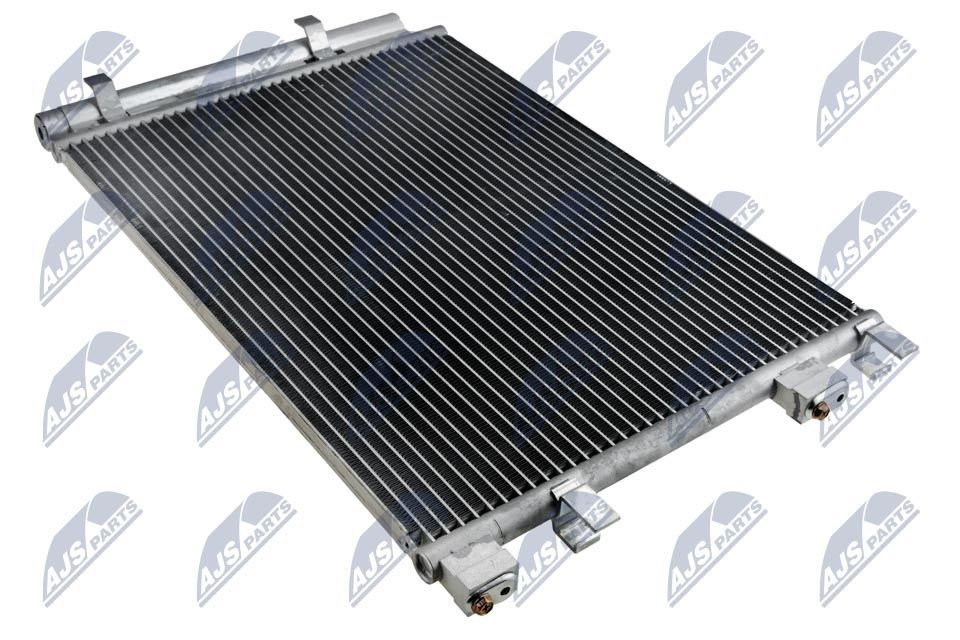 NTY Kondensor, klimatanläggning CCS-HY-042 NTY CCS-HY-042 AC-kondensor FERRARI 512 original