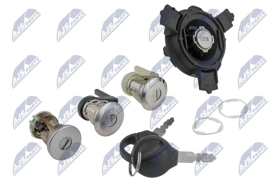 Lukkesylinder sett NTY EZC-PE-076 NTY EZC-PE-076 Låsesylinder PEUGEOT 206 2021