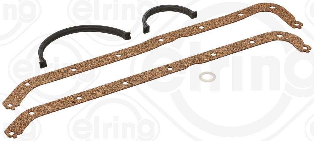 ELRING Gasket Set, wet sump 751.040 ELRING 751.040 Mazda 121 DA oil pan gasket replacement