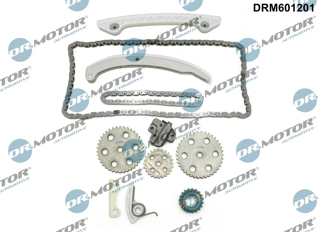 DR.MOTOR AUTOMOTIVE Sadales vārpstas piedziņas ķēdes komplekts DRM601201 DR.MOTOR AUTOMOTIVE DRM601201 Sadales vārpstas piedziņas ķēdes komplekts 6 Hatchback (GH) cena