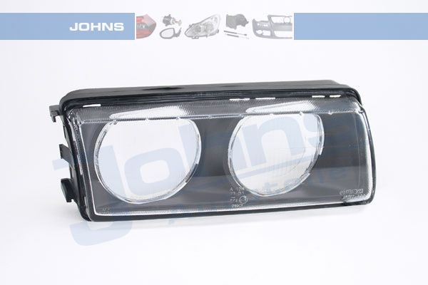JOHNS Rozptylové sklo reflektoru, hlavný svetlomet 20 07 10-5 JOHNS 20 07 10-5 Sklo hlavného svetlometu BMW E36 Cabrio lacné
