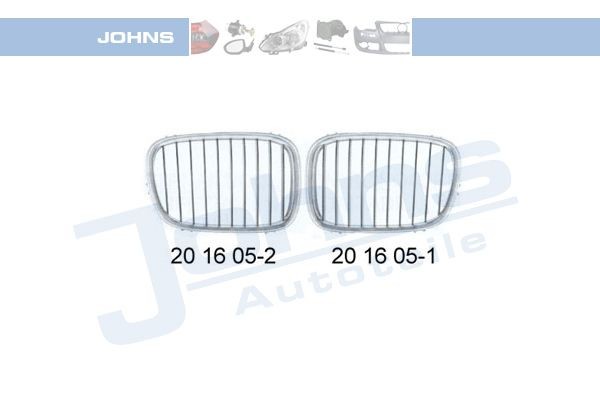 JOHNS Griglia radiatore 20 16 05-2 20 16 05-2 Griglia radiatore JOHNS BMW X2 costo