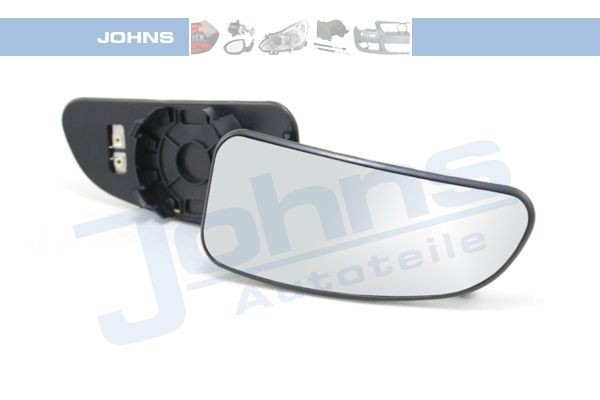 JOHNS Mirror Glass, outside mirror 30 42 38-85 PEUGEOT 206 JOHNS glass for wing mirror 30423885