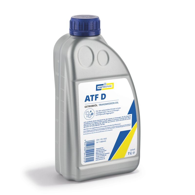 CARTECHNIC Automatväxellådsolja (ATF) 40 27289 04131 5 40 27289 04131 5 CARTECHNIC automatlådsolja BMW 3-serie