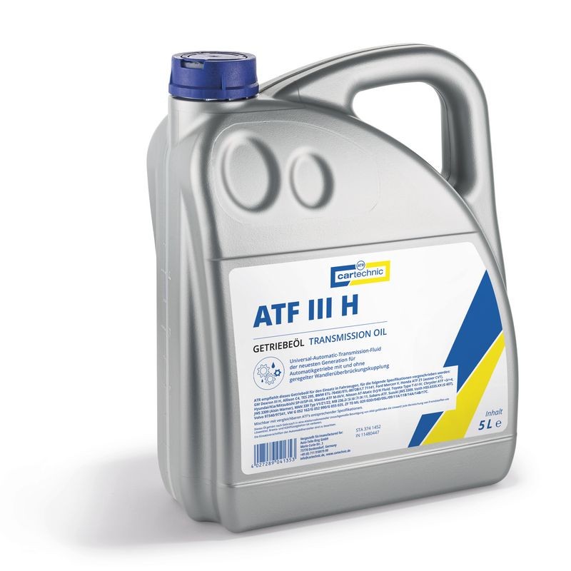 CARTECHNIC Automatic transmission fluid 40 27289 04135 3 40 27289 04135 3 CARTECHNIC MINI atf oil