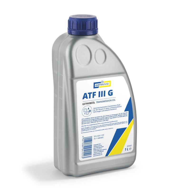 CARTECHNIC Automatikgetriebeöl (ATF) 40 27289 04151 3 40 27289 04151 3 ATF, III G Atf KIA SORENTO CARTECHNIC kaufen