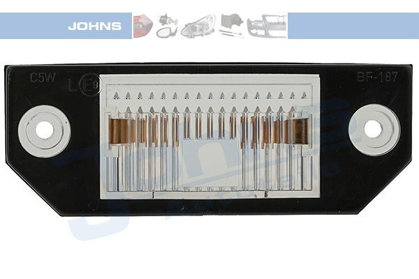 JOHNS Kentekenlamp 32 12 87-95 BMW X3 Gloeilamp kentekenplaatverlichting JOHNS 32 12 87-95