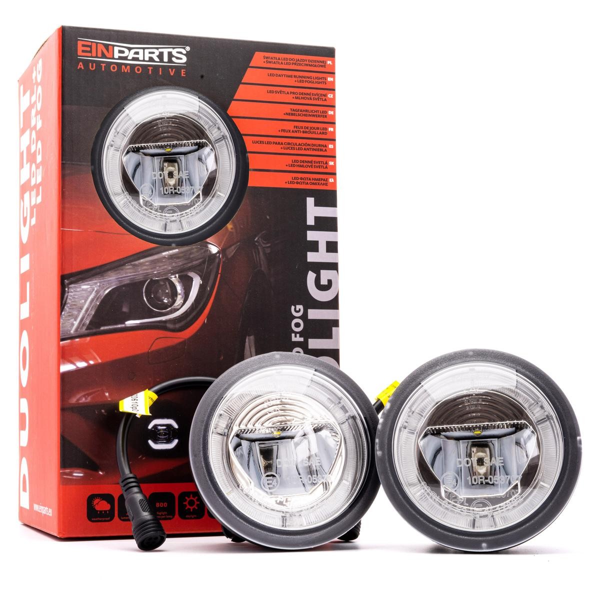 EINPARTS Fendinebbia DUOLIGHT DL17 EINPARTS DUOLIGHT DL17 Fari fendinebbia Chevrolet Cruze j300 prezzo