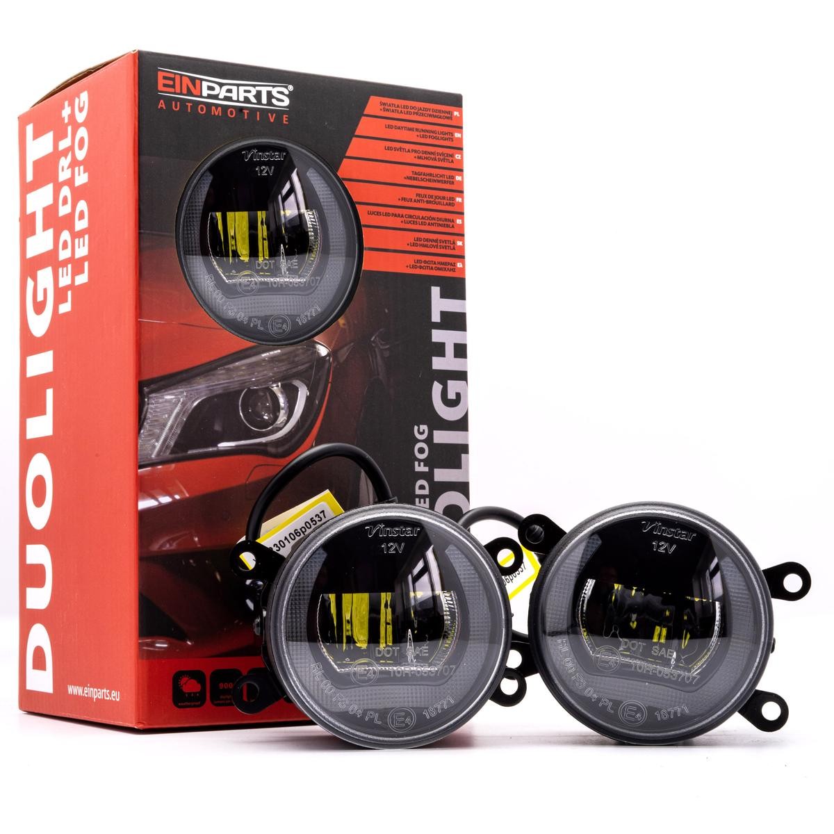 Farol de nevoeiro EINPARTS DUOLIGHT DL23 EINPARTS DUOLIGHT DUOLIGHT DL23 Farol de nevoeiro DACIA SOLENZA 2024