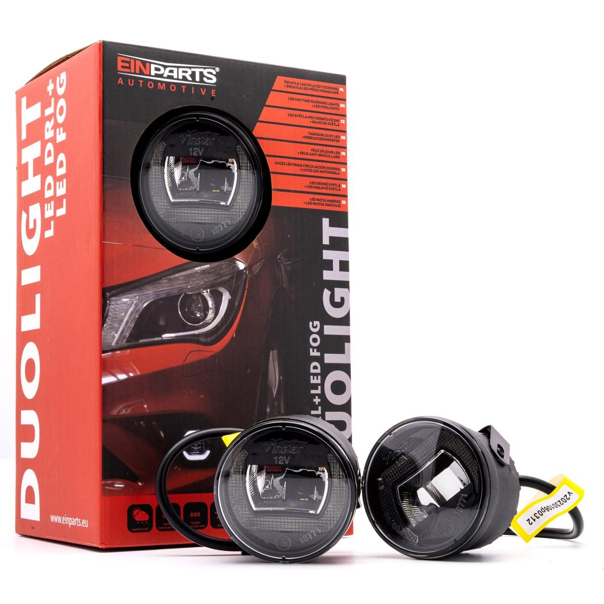 Mistlamp EINPARTS DUOLIGHT DL27 EINPARTS DUOLIGHT DUOLIGHT DL27: Mistvoorlampen Opel TIGRA 2010