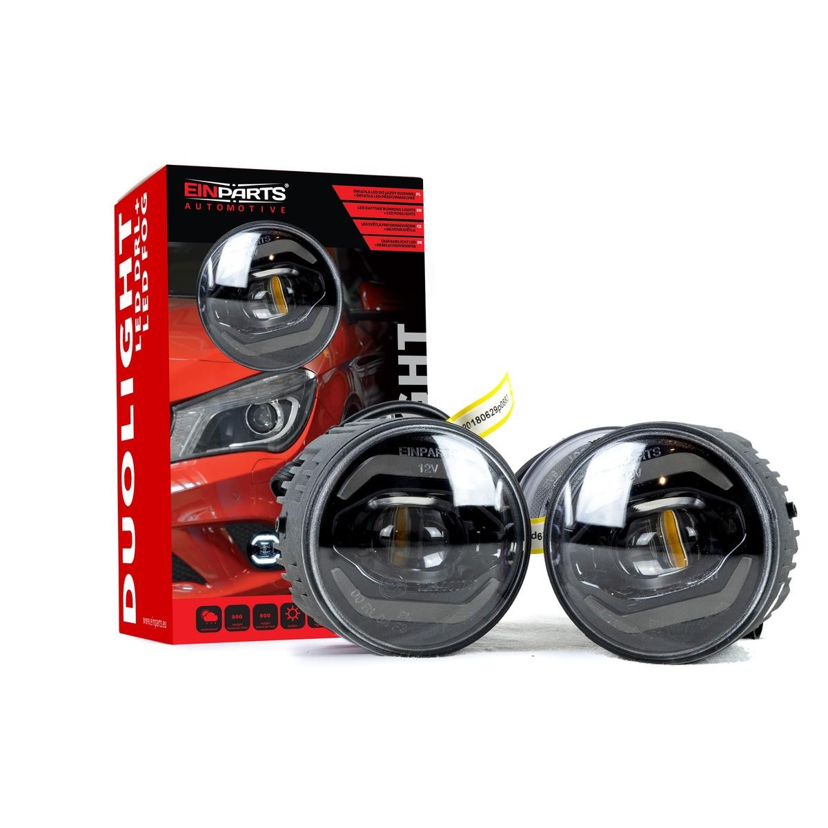 Προβολείς ομίχλης EINPARTS DUOLIGHT DL41 EINPARTS DUOLIGHT DUOLIGHT DL41 Προβολείς ομίχλης NISSAN PATROL 2019