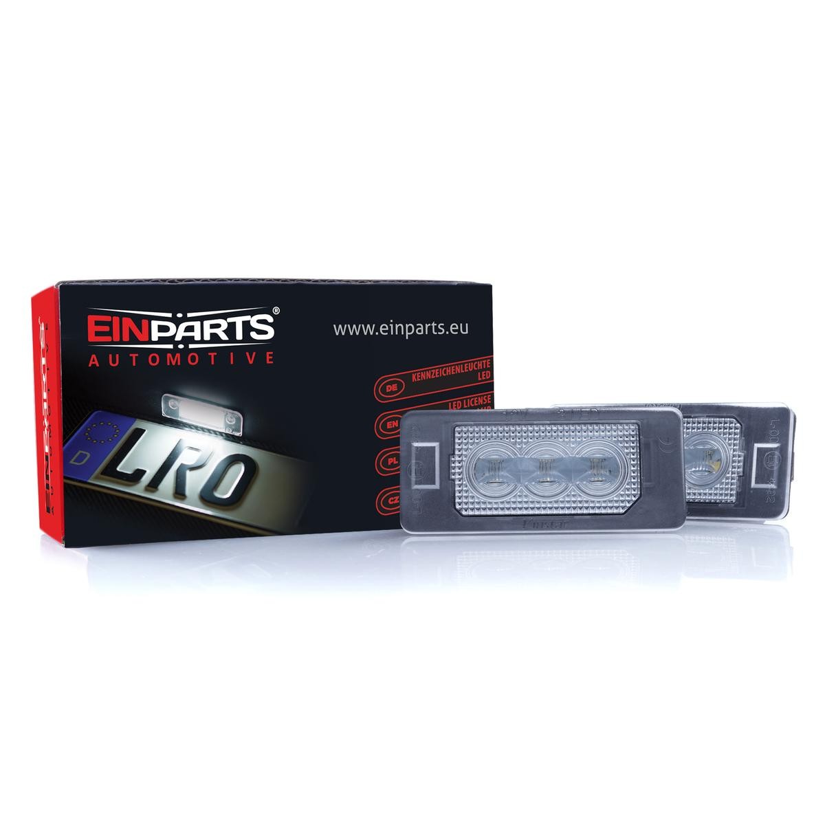 EINPARTS Kentekenlamp EP101OE Kentekenplaatverlichting Audi 4GH, 4GJ EP101OE EINPARTS