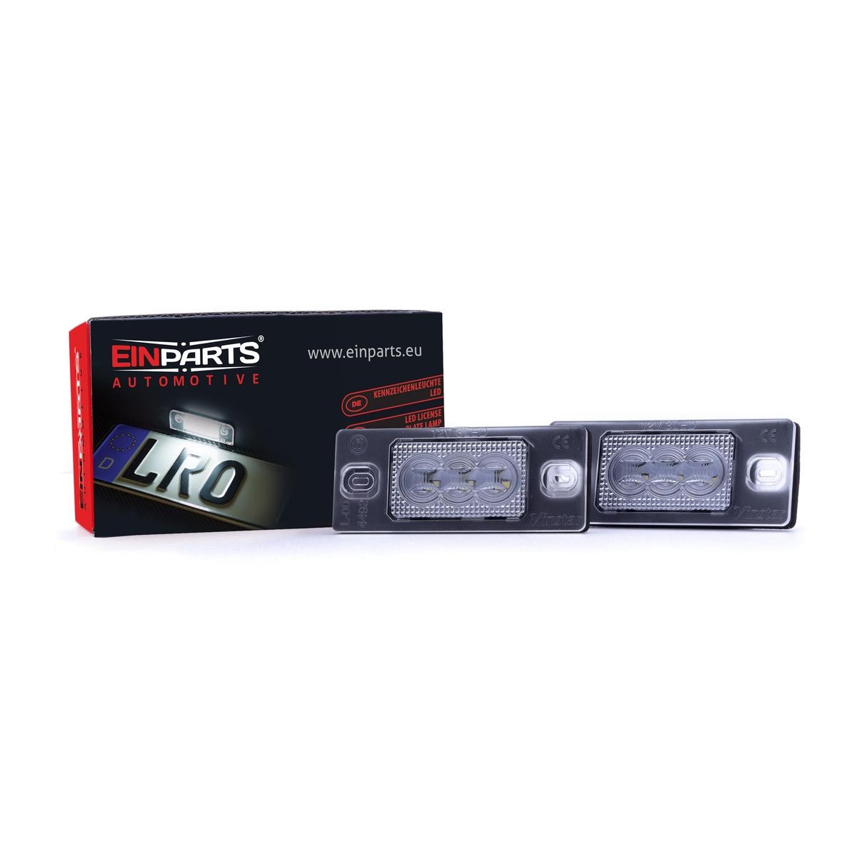 EINPARTS Kentekenlamp EP103OE EINPARTS EP103OE Gloeilamp kentekenplaatverlichting Porsche 991 Coupe prijs