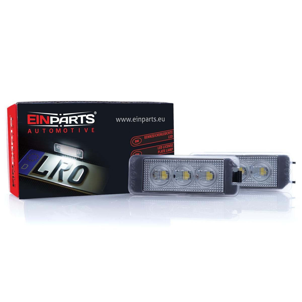 EINPARTS Φωτισμός πινακίδας κυκλοφορίας EP104OE EINPARTS EP104OE Φωτισμός πινακίδας κυκλοφορίας
