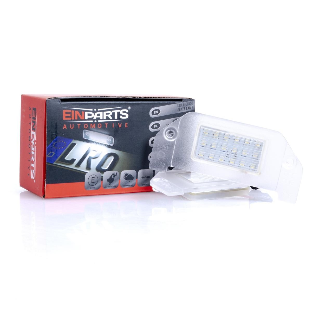EINPARTS Nummerskyltsbelysning EP135 EINPARTS EP135 Skyltbelysning AUDI Q3 original