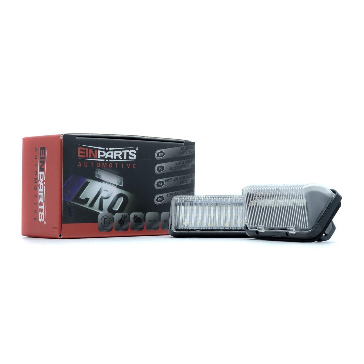 EINPARTS Numbrivalgustus EP141 EINPARTS EP141 Numbrivalgustus Corolla XII Hatchback (E210) originaal hind