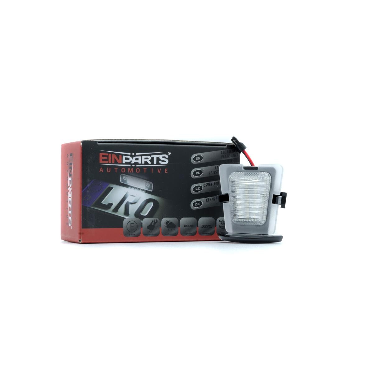 EINPARTS Luz de chapa de matrícula EP164 preço Luz de chapa de matrícula Jeep KL EP164 EINPARTS