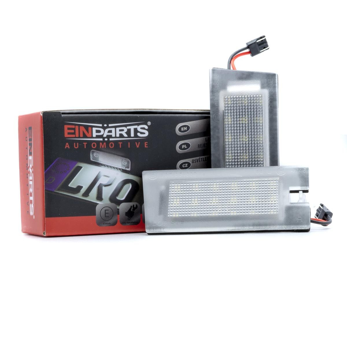 EINPARTS Nummerskiltlys EP165 Nummerskiltlys Jeep XJ EP165 EINPARTS