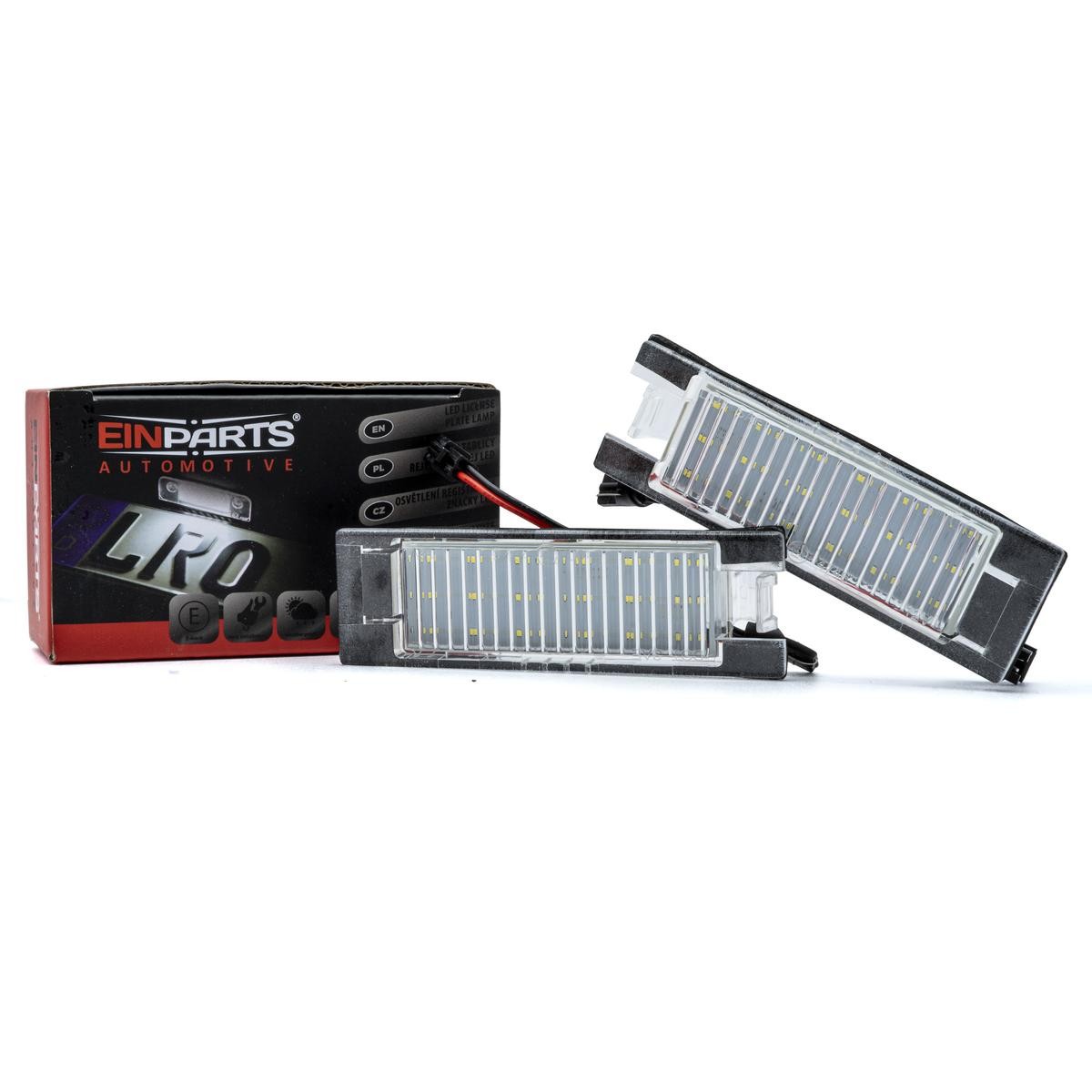 EINPARTS Osvetlenie poznávacej značky EP178 EINPARTS EP178 Osvetlenie poznávacej značky FIAT RITMO originálne
