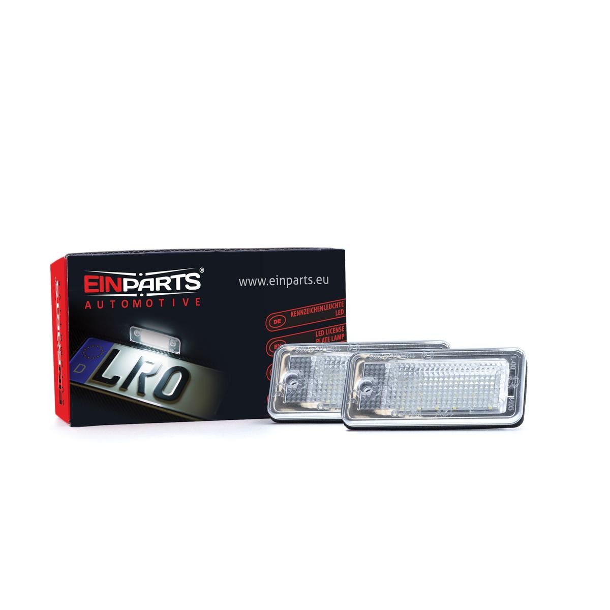 EINPARTS Éclairage de plaque d'immatriculation EP18 EP18 EINPARTS Ampoule feu eclaireur de plaque Audi C1 prix