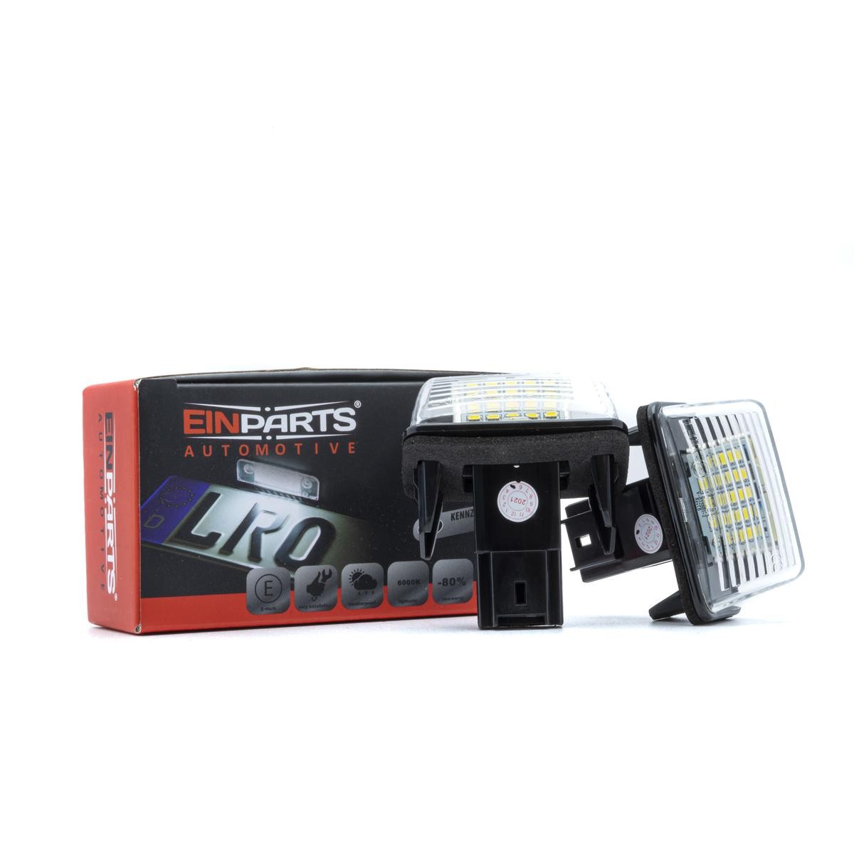Kentekenlamp EINPARTS EP32 EINPARTS EP32: Kentekenverlichting Peugeot 307 2014