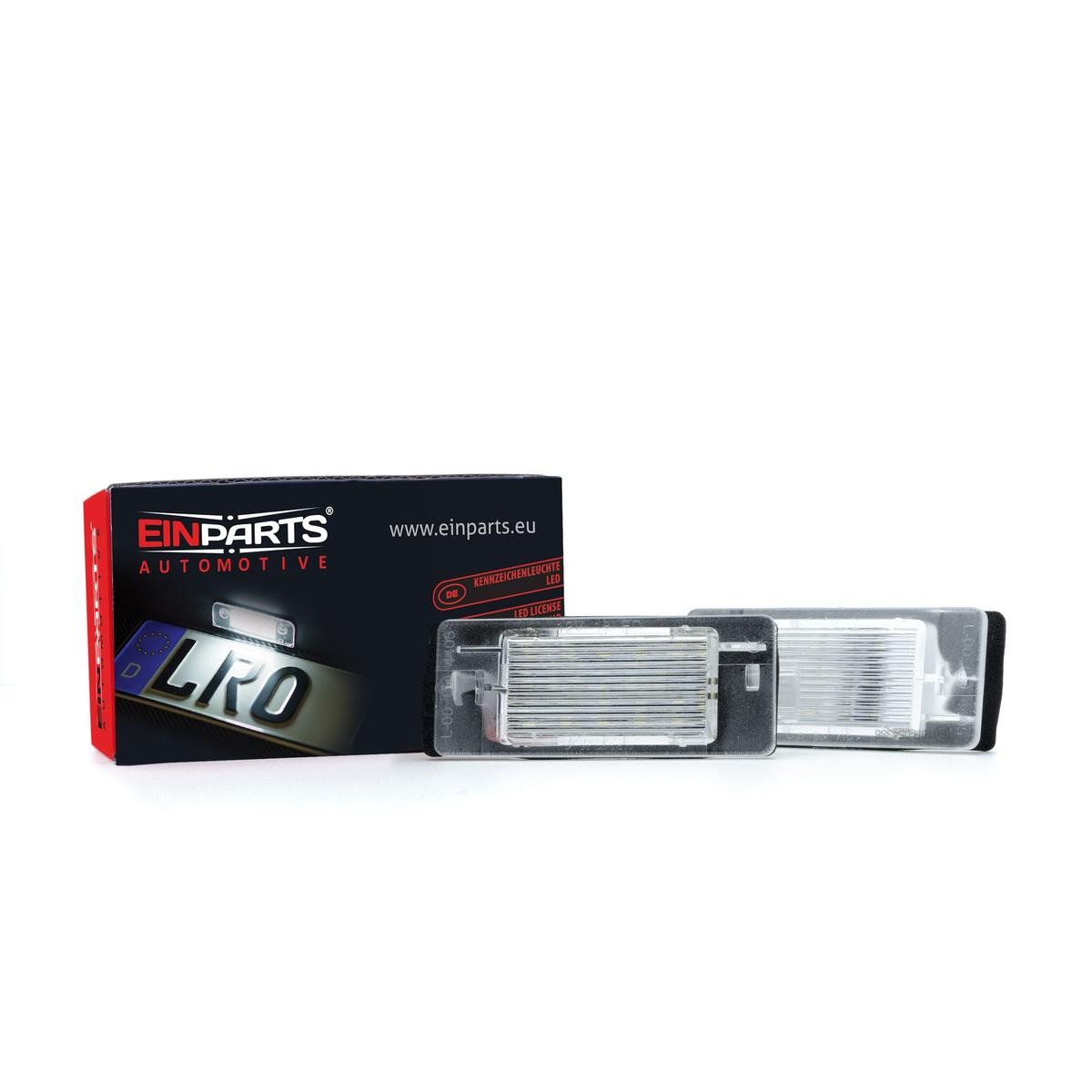 EINPARTS Nummerpladelys EP51 EINPARTS EP51 Opel Vectra C Kombi Nummerpladebelysning pris