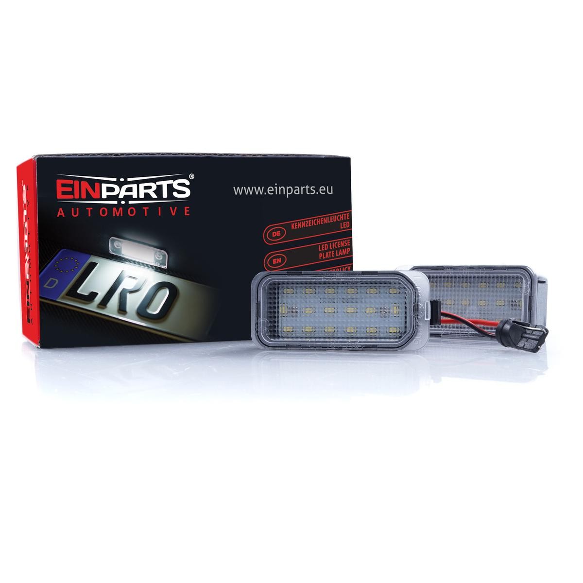 Luz de chapa de matrícula EINPARTS EP73 EINPARTS EP73 Lâmpada de placa JAGUAR XK 2010