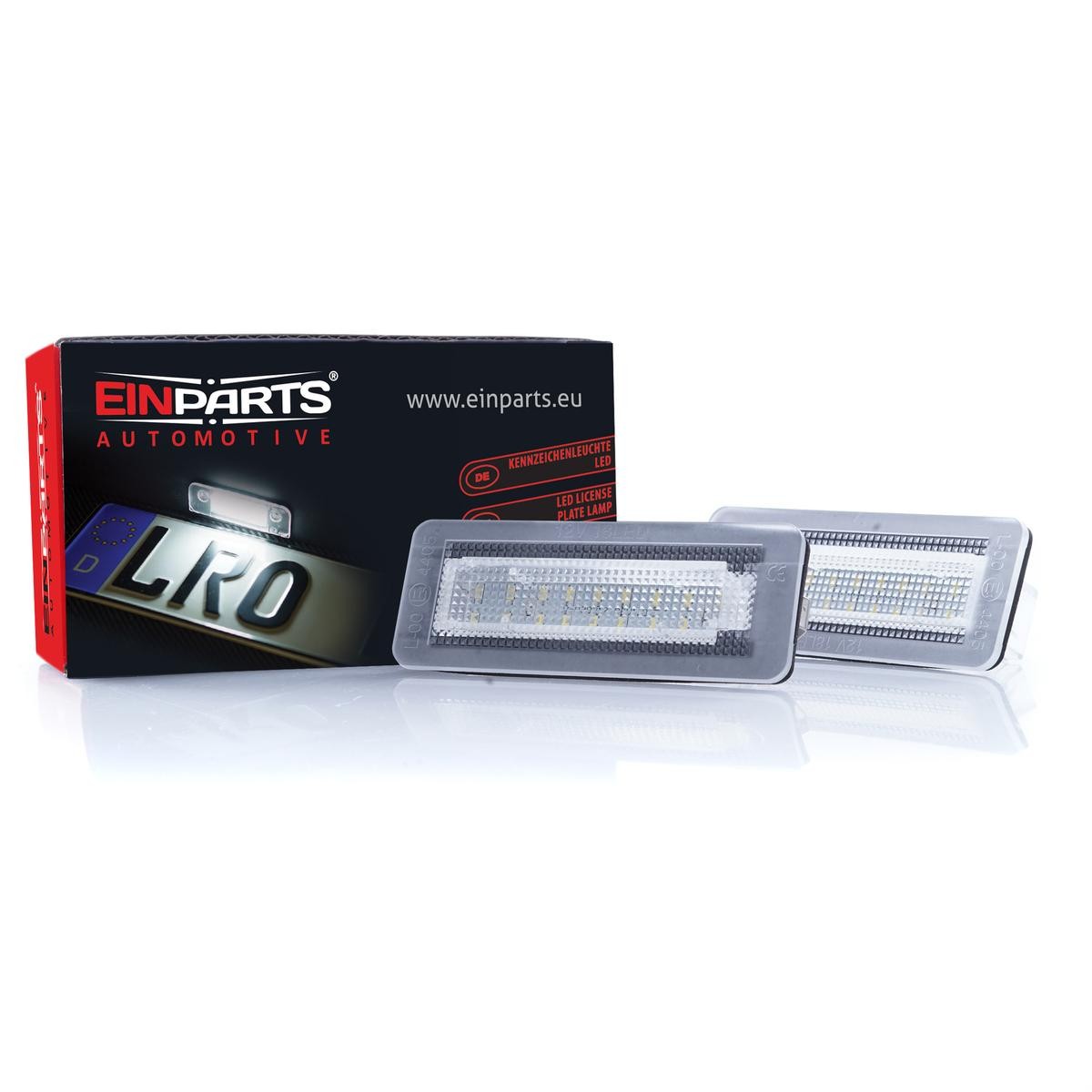 EINPARTS Luz de chapa de matrícula EP77 EINPARTS EP77 Luz de placa Smart 450 Crossblade preço