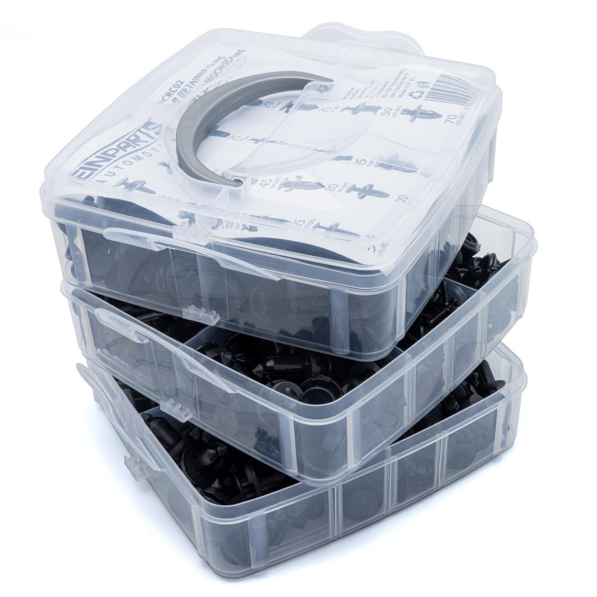 EINPARTS Kit clip d'arresto, Carrozzeria EPCRC02 EINPARTS EPCRC02 Cornice, fendinebbia Honda CRX Targa originale prezzo