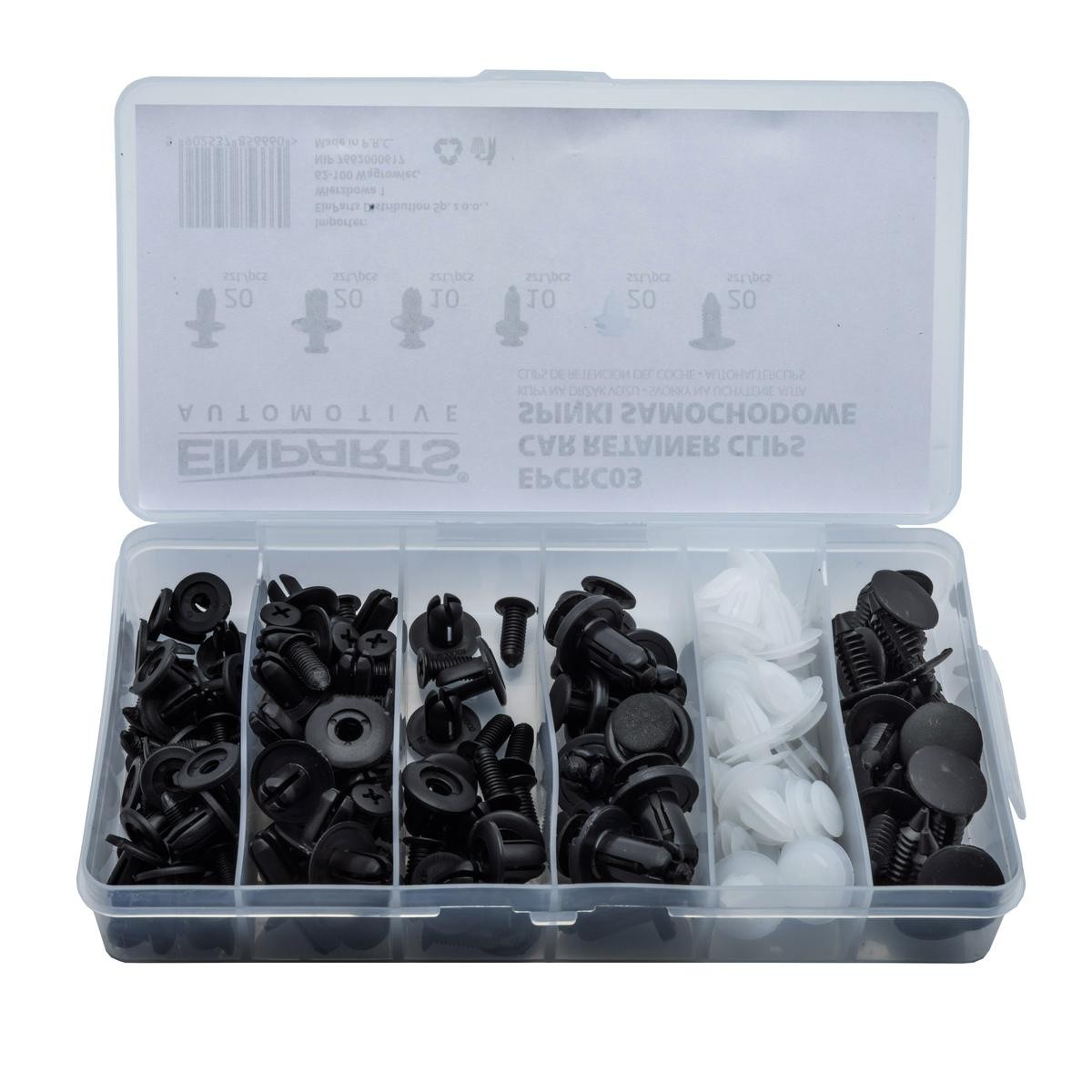 EINPARTS Sada upevnovacich klipov, karoseria EPCRC03 EINPARTS EPCRC03 Kryt hmlového svetla NISSAN PATROL originálne