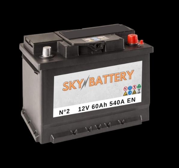 SKY BATTERY Starterbatteri SKY-2 SKY-2 Bilbatteri FIAT BARCHETTA SKY BATTERY