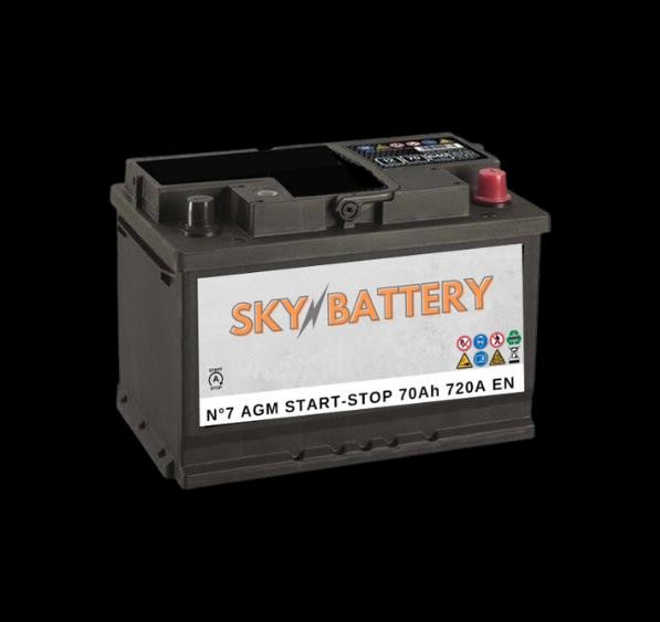 SKY BATTERY Batterie SKY-7 Batterie auto SKY BATTERY TOURNEO CONNECT SKY-7 pas cher