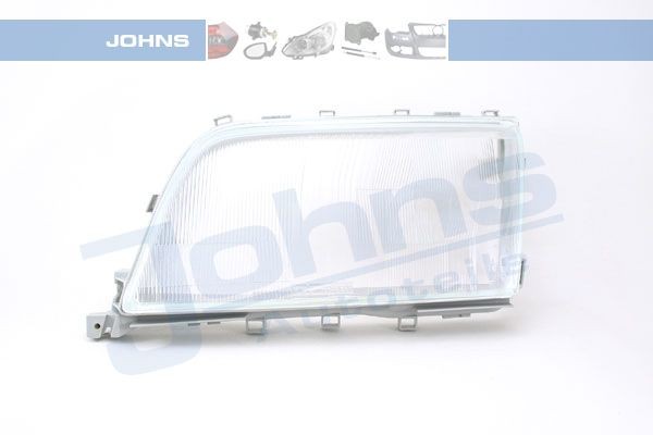 JOHNS Scheinwerferglas 50 02 09-1 Lichtscheibe Hauptscheinwerfer JOHNS SsangYoung MUSSO 50 02 09-1