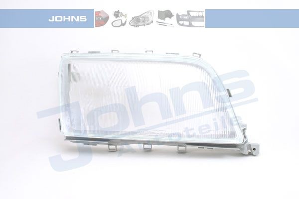JOHNS Κρύσταλλο προβολέα, προβολείς 50 02 10-1 JOHNS 500210-1 Κρύσταλλο φανού Mercedes X164 τιμες