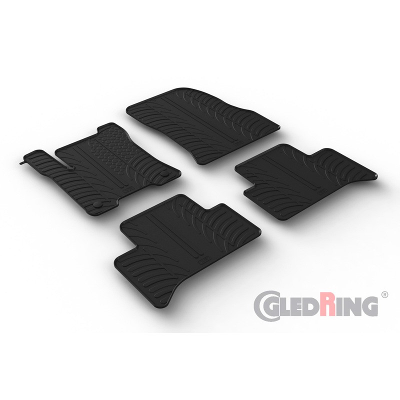 Gledring Tapetes para carros 0516 Gledring 0516 Tapetes Abarth GRANDE PUNTO originais