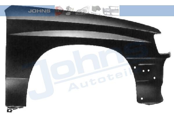 JOHNS Spatbord 55 53 02 55 53 02 Voorscherm en achterscherm OPEL TIGRA JOHNS