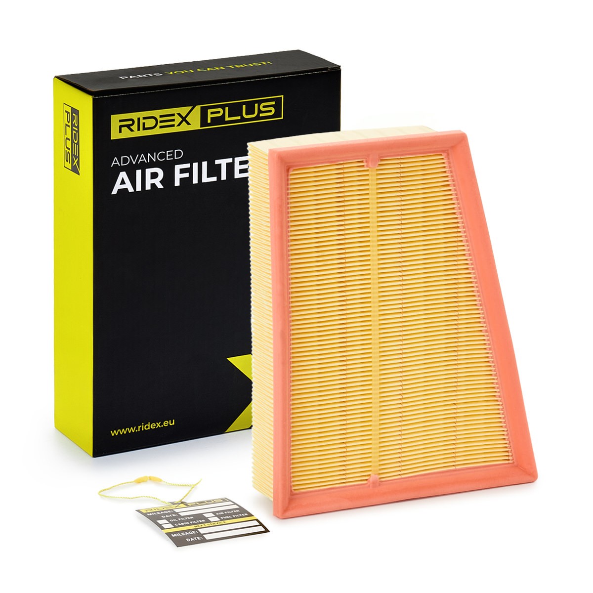 RIDEX PLUS Filtro aria 8A0033P 8A0033P costo Filtro aria NISSAN QASHQAI RIDEX PLUS