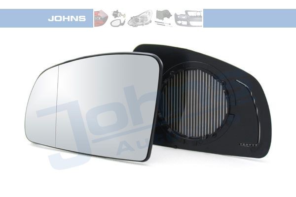 Spoguļstikls, Ārējais atpakaļskata spogulis JOHNS 55 65 37-81 JOHNS 55 65 37-81 Spoguļstikls priekšā kreisais labais Opel MERIVA 2009