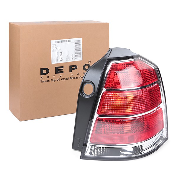 Farolim JOHNS 55 72 88-1 JOHNS 55 72 88-1: Jogo de farolins traseiros Opel ZAFIRA 2008