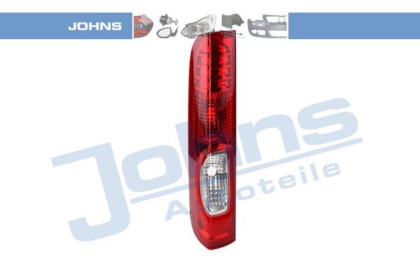 JOHNS Aizmugurējais lukturis 55 81 87-5 JOHNS 55 81 87-5 Aizmugurējais lukturis